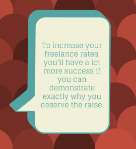 increase freelance rates