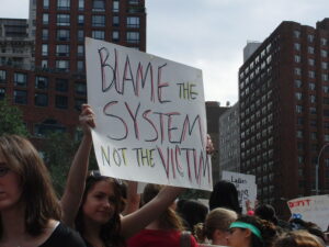 Blame the System Not the Victim